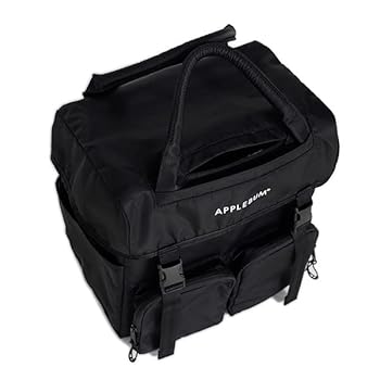 黒のレコードバッグ MAGMA 45 RECORD-BAG 100 BLACK （7インチレコード用バッグ